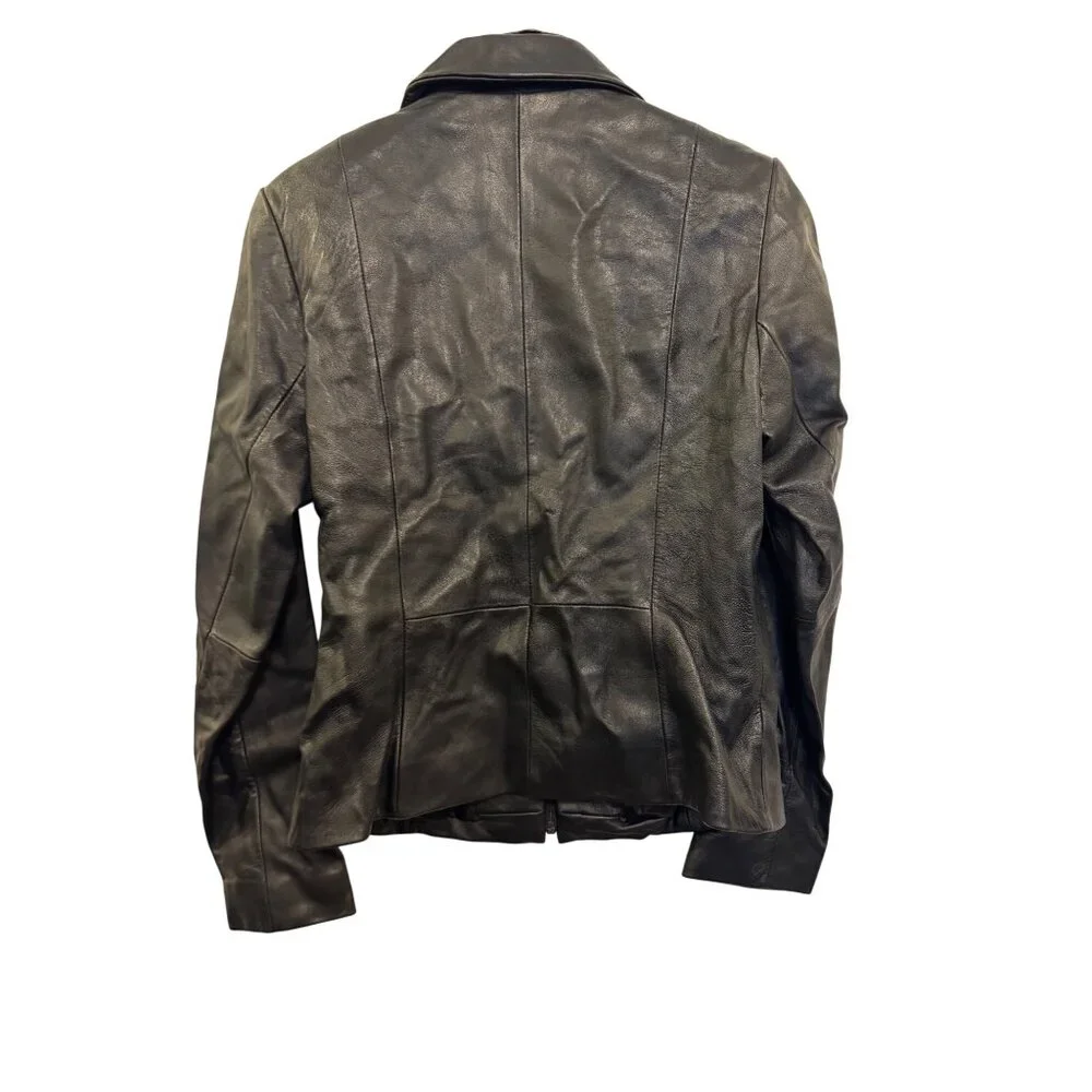 Wilsons Leather Womens Black Jacket S 100% Leather